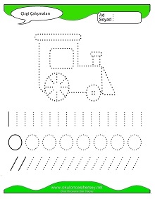 Çizgi Çalışma Sayfaları